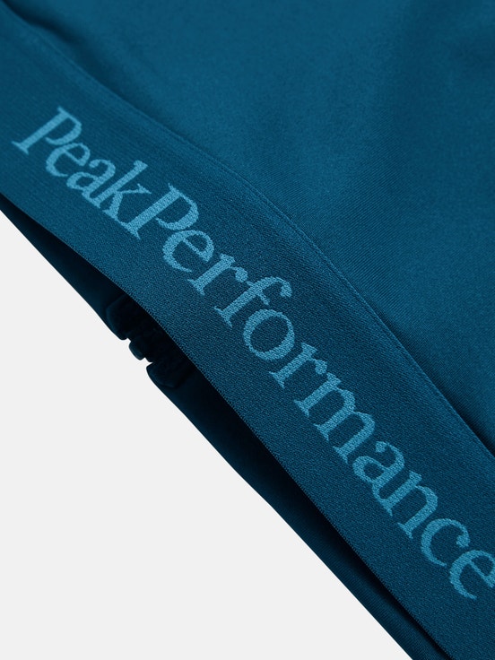 Blue Men Peak Performance Rider Tech Zip Hood Midlayers | US-LVMDO1520