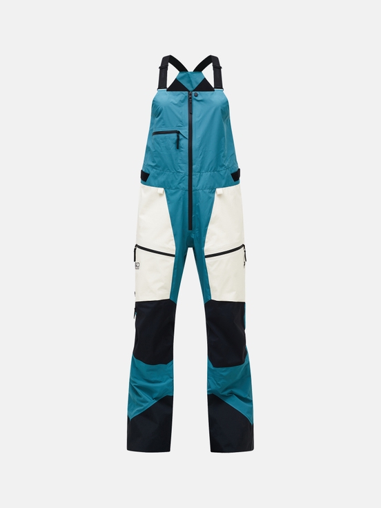 Blue / White / Black Women Peak Performance Vertical Gore-tex Pro 3l Shell Bib Pants | US-LAKJN3085