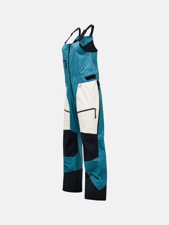 Blue / White / Black Women Peak Performance Vertical Gore-tex Pro 3l Shell Bib Pants | US-LAKJN3085