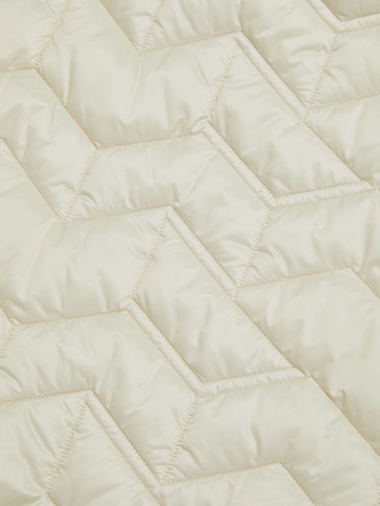 Cream Men Peak Performance Elevate Hood Down Jacket | US-BNKHF8613