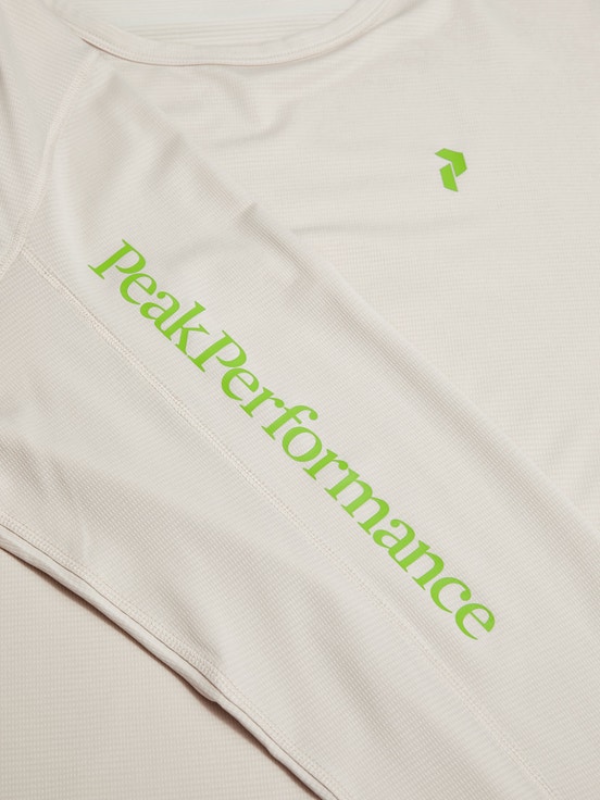 Cream Men Peak Performance Trail Longsleeve T-shirt | US-TSRQM2743