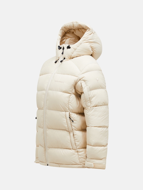 Cream Women Peak Performance Frost Down Jacket | US-GDBCW2510