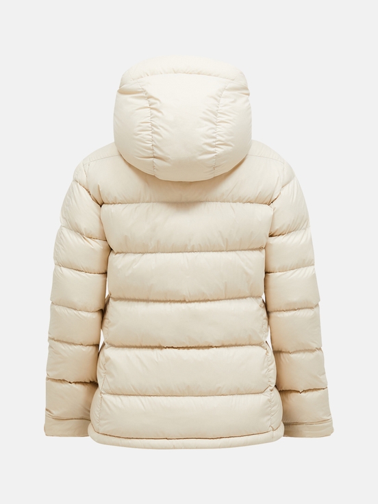 Cream Women Peak Performance Frost Down Jacket | US-GDBCW2510