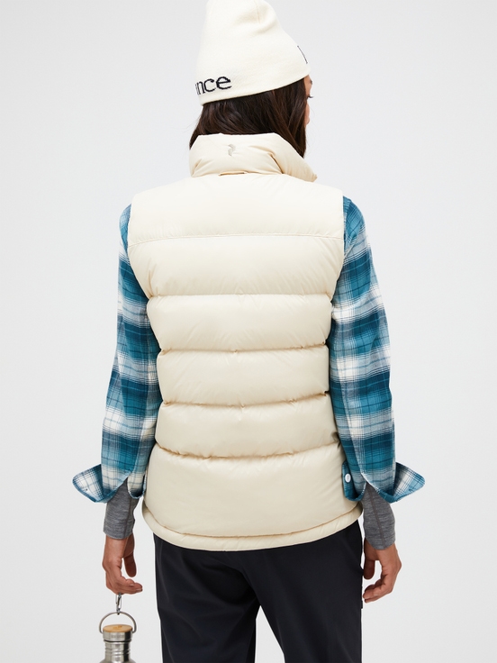 Cream Women Peak Performance Frost Explorer Vest | US-AQTWG5342