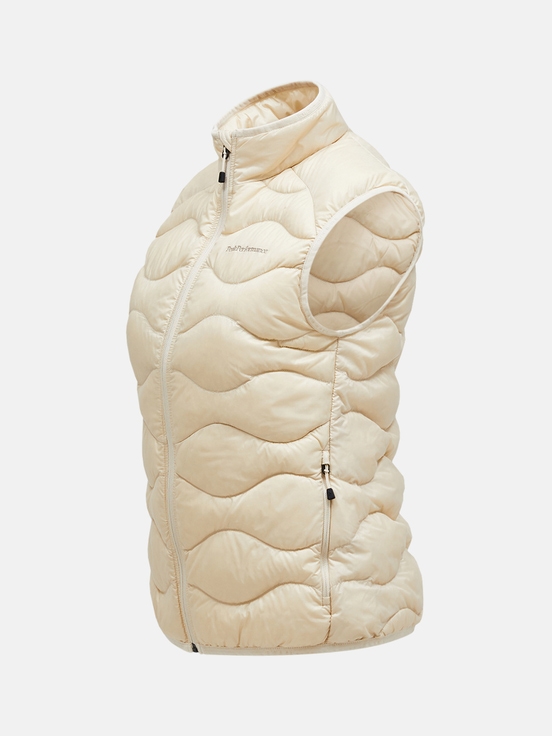 Cream Women Peak Performance Helium Down Vest | US-ZKFUV5741