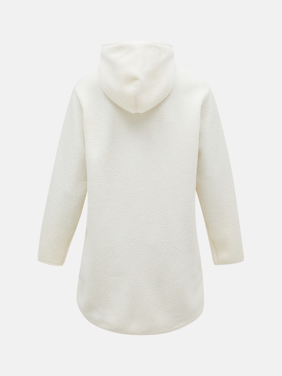 Cream Women Peak Performance Pile Long Zip Knitwear | US-CZRXE3154