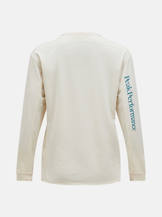 Cream Women Peak Performance Trail Longsleeve T-shirt | US-NRCUT4698