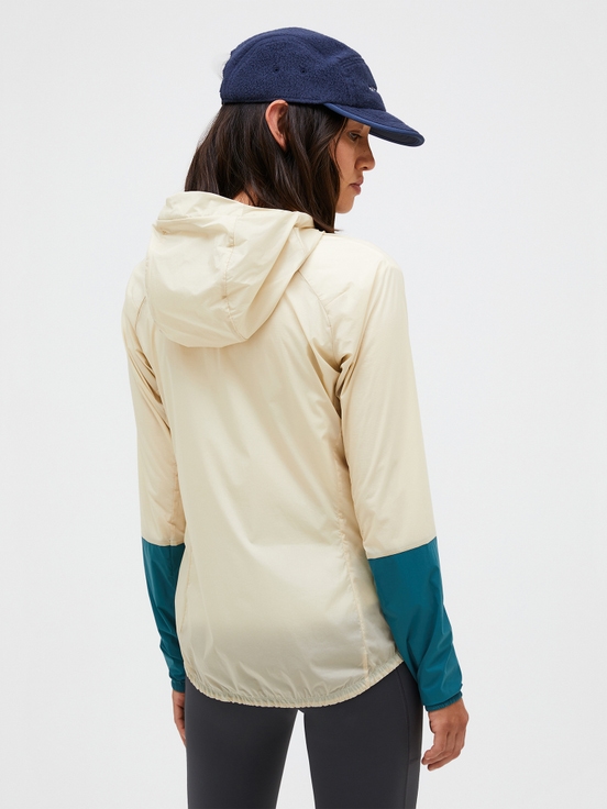 Cream Women Peak Performance Vislight Wind Jacket | US-CJYIH3197