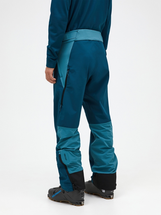 Dark Blue Men Peak Performance Ascent Softshell Ski Pants | US-HMNAZ8603