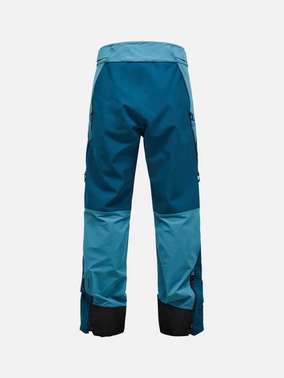 Dark Blue Men Peak Performance Ascent Softshell Ski Pants | US-HMNAZ8603