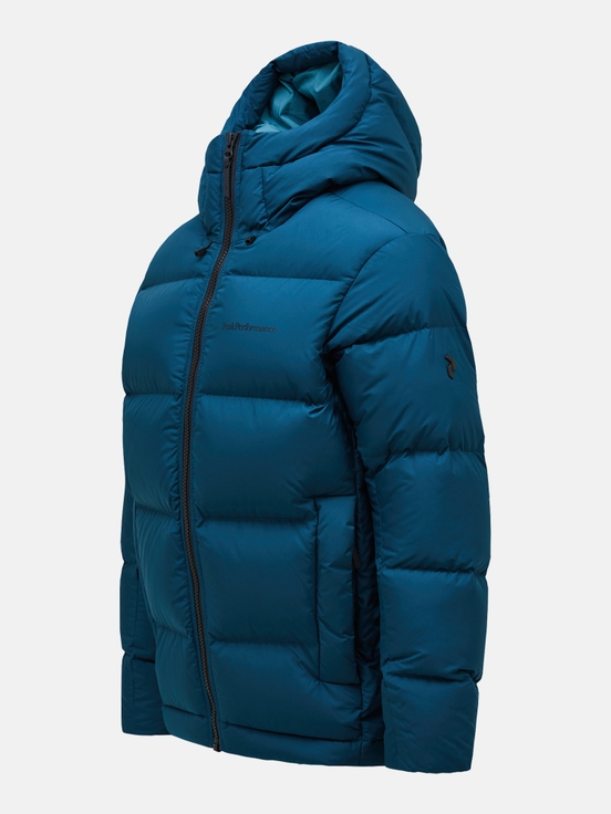 Dark Blue Men Peak Performance Rivel Down Jacket | US-SXLMY1587