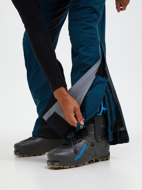 Dark Blue Men Peak Performance Vislight Gore-tex C-knit 3l Shell Ski Pants | US-ZWDUV7306