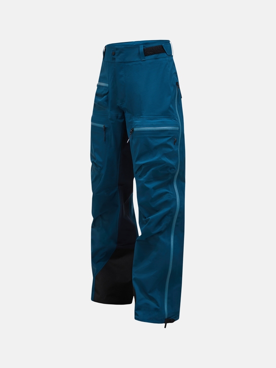 Dark Blue Men Peak Performance Vislight Gore-tex C-knit 3l Shell Ski Pants | US-ZWDUV7306