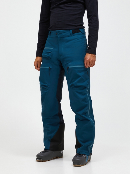 Dark Blue Men Peak Performance Vislight Gore-tex C-knit 3l Shell Ski Pants | US-ZWDUV7306