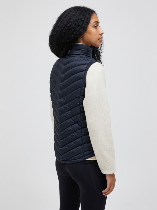 Dark Blue Women Peak Performance Frost Down Vest | US-DCXAW8146