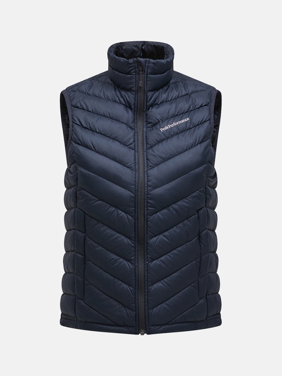 Dark Blue Women Peak Performance Frost Down Vest | US-DCXAW8146