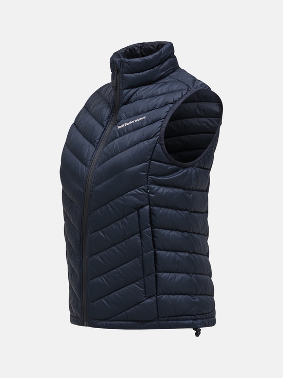 Dark Blue Women Peak Performance Frost Down Vest | US-DCXAW8146