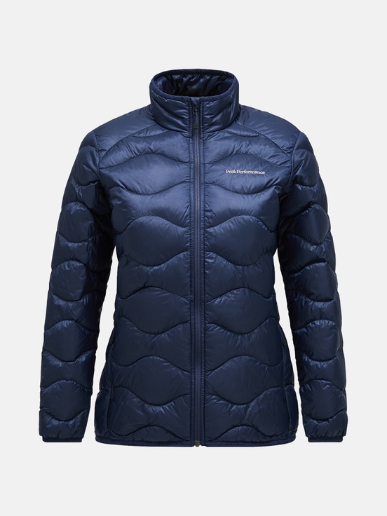 Dark Blue Women Peak Performance Helium Down Jacket | US-ZIAOP2058