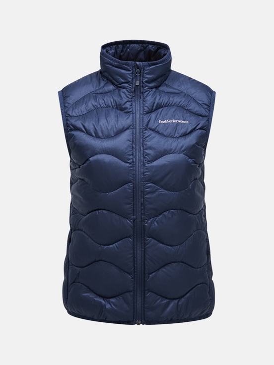 Dark Blue Women Peak Performance Helium Down Vest | US-VJYRA8674