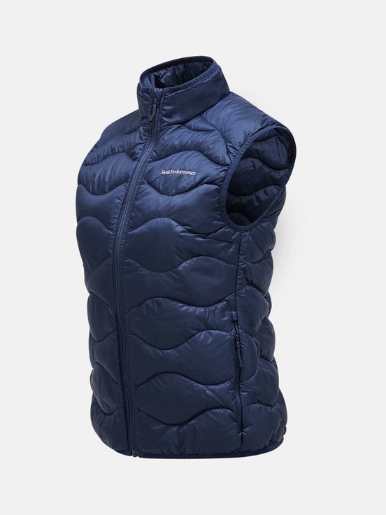 Dark Blue Women Peak Performance Helium Down Vest | US-VJYRA8674