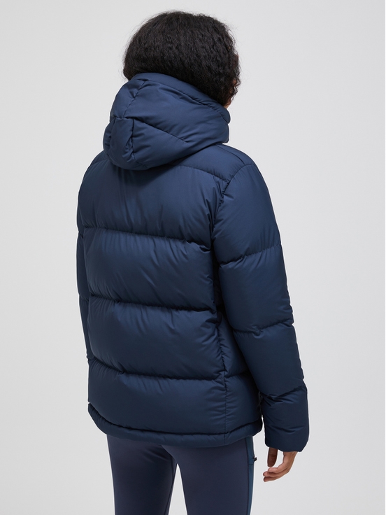 Dark Blue Women Peak Performance Rivel Puffer Down Jacket | US-JEFOM1945