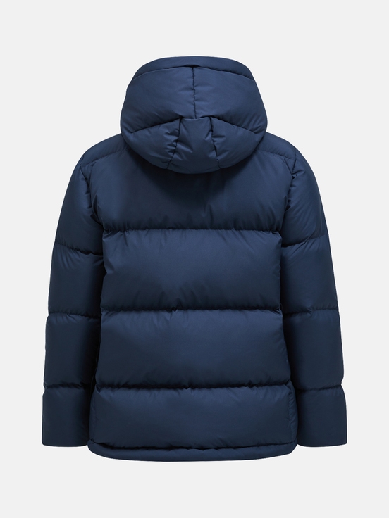 Dark Blue Women Peak Performance Rivel Puffer Down Jacket | US-JEFOM1945