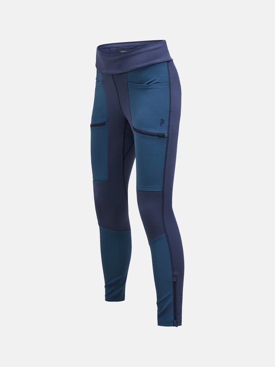 Dark Blue Women Peak Performance Vislight Track Tights | US-EUWKT6932