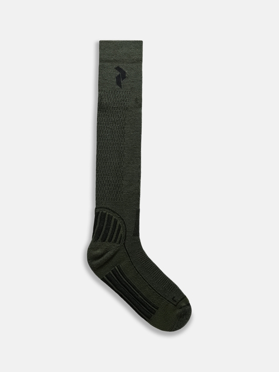 Dark Green Men Peak Performance Ski Socks | US-BKIFT6509