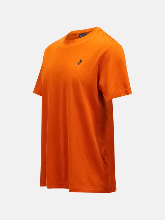 Dark Orange Men Peak Performance Explore Graphic T-shirt | US-AMWTY4879