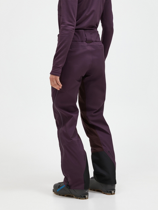 Dark Purlple Women Peak Performance Vislight Gore-tex C-knit 3l Shell Ski Pants | US-SUMDT4051