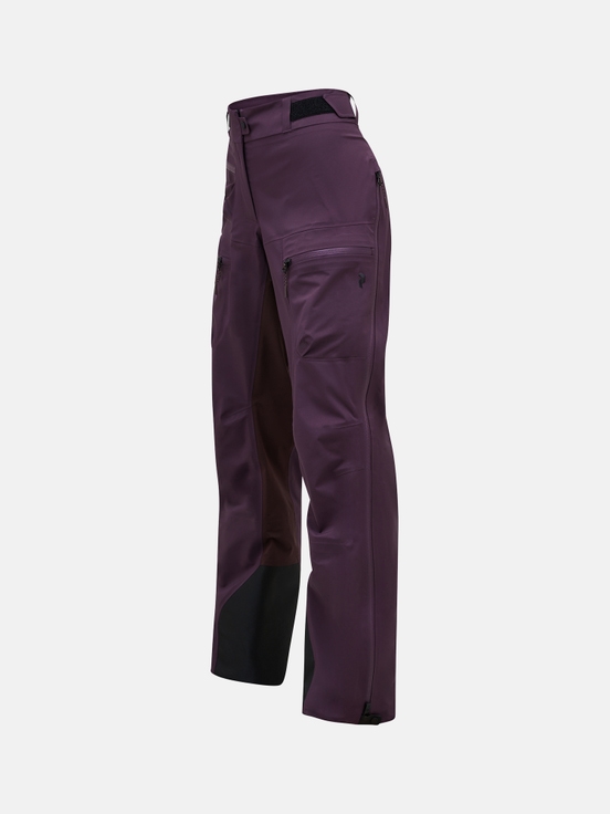 Dark Purlple Women Peak Performance Vislight Gore-tex C-knit 3l Shell Ski Pants | US-SUMDT4051