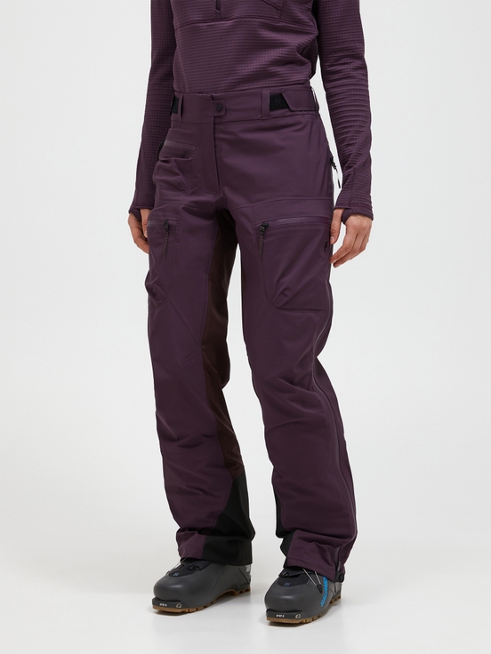 Dark Purlple Women Peak Performance Vislight Gore-tex C-knit 3l Shell Ski Pants | US-SUMDT4051