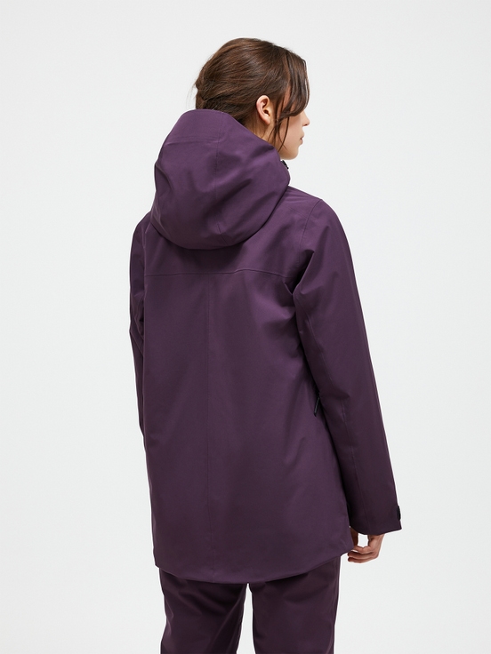 Dark Purple Women Peak Performance 2l Insulated Shell Anorak Windbreaker | US-HFDNJ7462