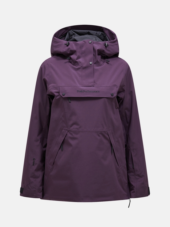 Dark Purple Women Peak Performance 2l Insulated Shell Anorak Windbreaker | US-HFDNJ7462