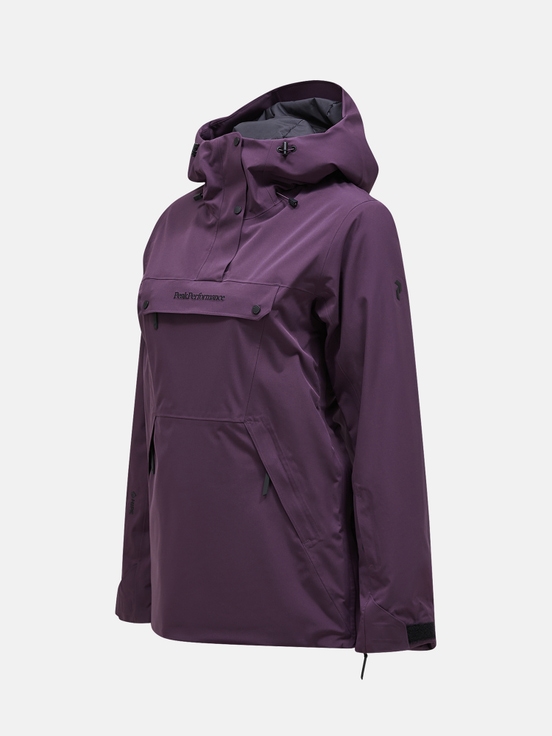 Dark Purple Women Peak Performance 2l Insulated Shell Anorak Windbreaker | US-HFDNJ7462