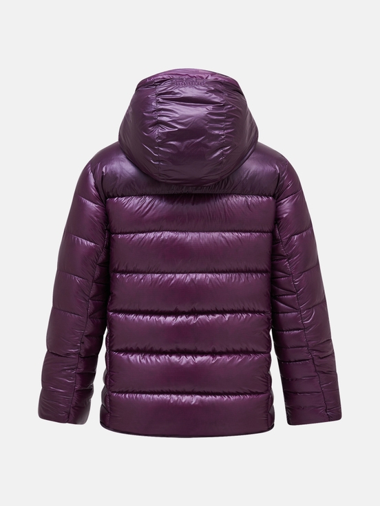 Dark Purple Women Peak Performance Minus Degree Down Puffer Ski Jacket | US-NSMKV2867