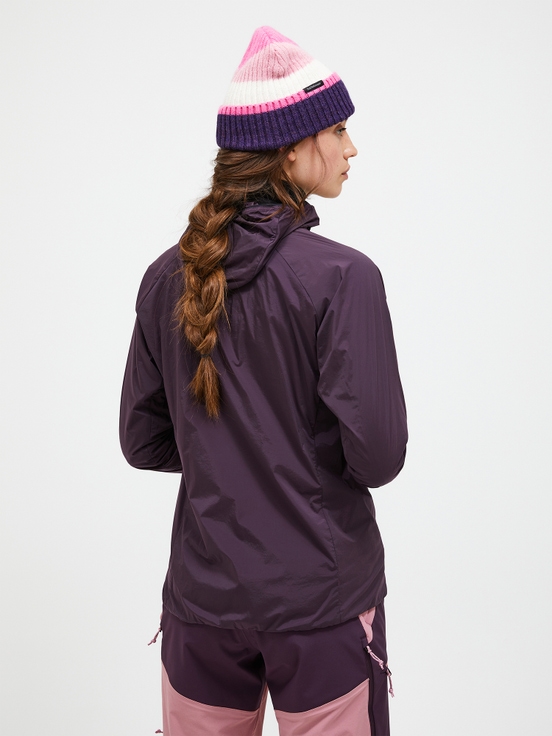 Dark Purple Women Peak Performance Vislight Polartec® Alpha™ Insulated Wind Jacket | US-TFJPM7935