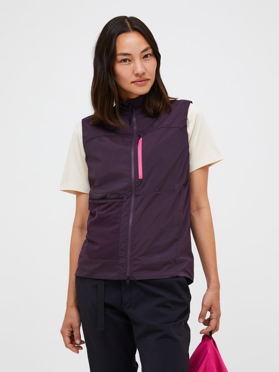 Dark Purple Women Peak Performance Vislight Polartec® Alpha™ Vest | US-PMQWN9328