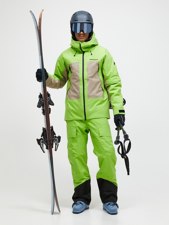 Green Men Peak Performance Edge 2l Insulated Shell Ski Jacket | US-BRITP5167