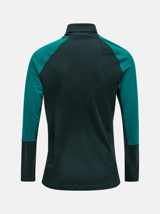 Green Men Peak Performance Magic Rollneck Base Layer | US-EQIPV6072