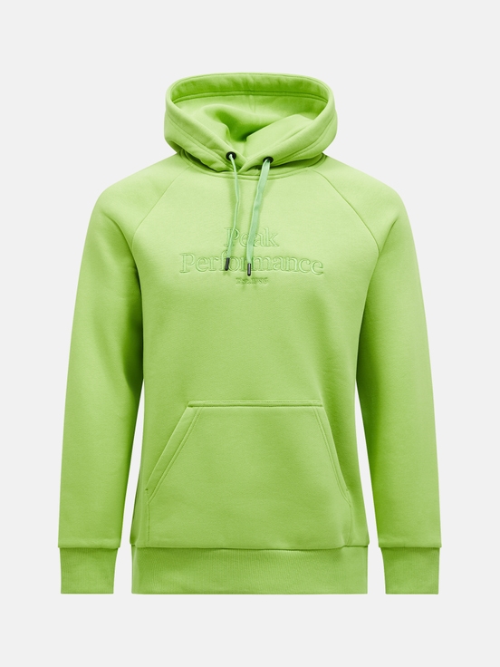 Green Men Peak Performance Original Hoodie | US-EQSVD6914