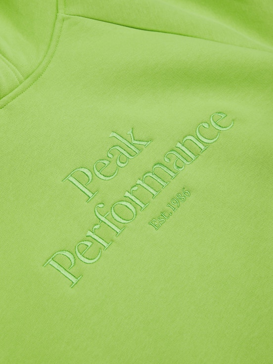 Green Men Peak Performance Original Hoodie | US-EQSVD6914