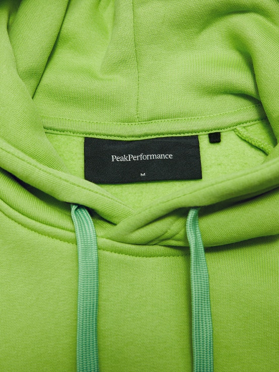 Green Men Peak Performance Original Hoodie | US-EQSVD6914