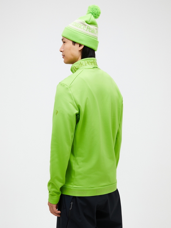 Green Men Peak Performance Rider Tech Zip Midlayers | US-LHAVS5830