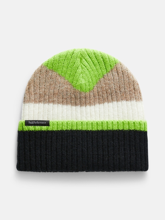 Green / Beige / Black Men Peak Performance Traverse Hat | US-GDOIP2754