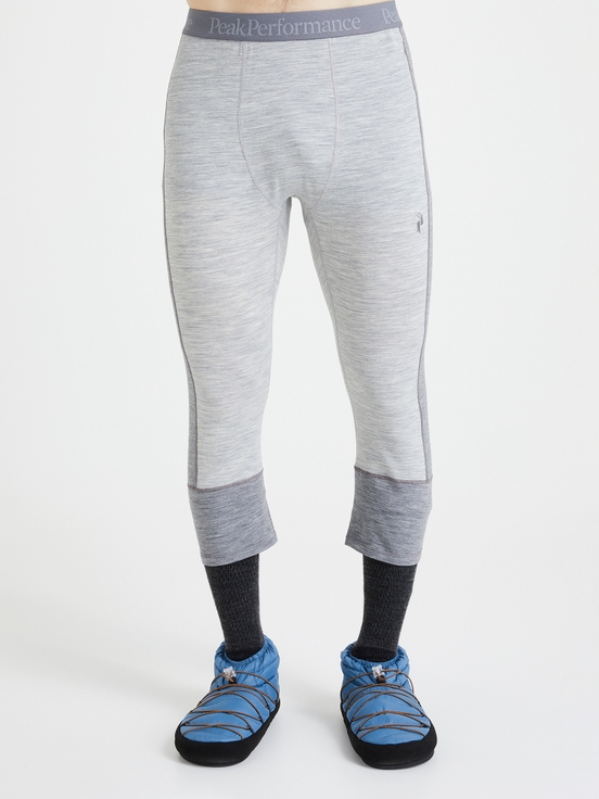 Grey Men Peak Performance Magic 3/4 Long Johns Base Layer Pants | US-NLVUT1894