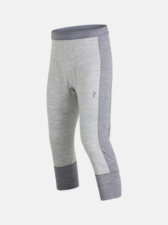 Grey Men Peak Performance Magic 3/4 Long Johns Base Layer Pants | US-NLVUT1894