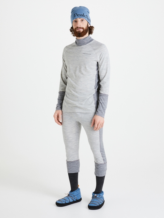 Grey Men Peak Performance Magic 3/4 Long Johns Base Layer Pants | US-NLVUT1894