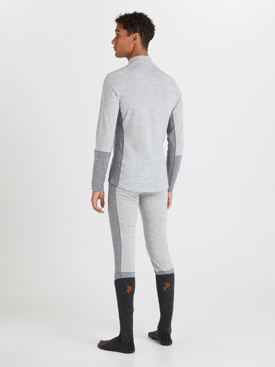 Grey Men Peak Performance Magic 7/8 Long Johns Base Layer Pants | US-XDNZM9104