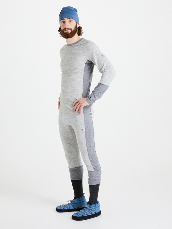 Grey Men Peak Performance Magic Crew Base Layer | US-PLDBH2760